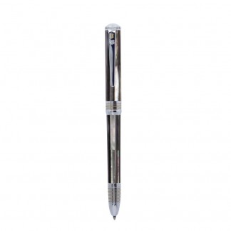 Tahitian Black Pearl Signature Pen-Chrome plated-Champion Wave